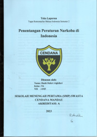 Penentangan Peraturan Narkoba di Indonesia