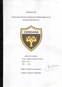Pengaruh Musik terhada Perkembangan Karakter Remaja