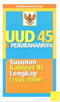 UUD 45 & perubahannya