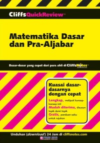 Cliffs Quick Review: Matematika Dasar dan Pra-Aljabar