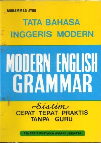 Tata Bahasa Inggeris Modern