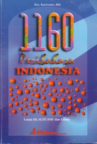 1160 Peribahasa Indonesia